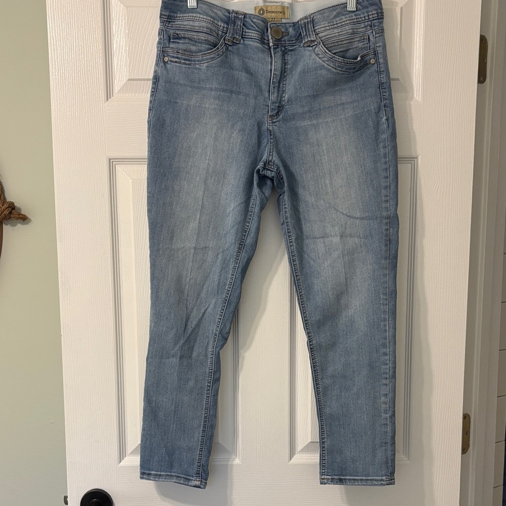 Democracy Sky Blue Straight Leg Jeans
